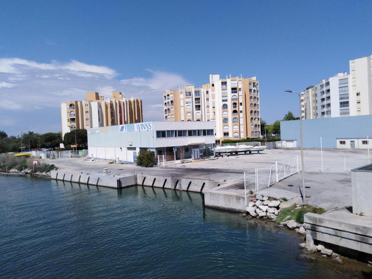 Jolis Studios Vue Sur Mer Port, Etangs Et Canaux Residence Rivercity Carnon-Plage Dış mekan fotoğraf